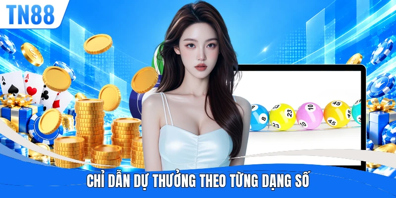 Chỉ dẫn dự thưởng theo từng dạng số