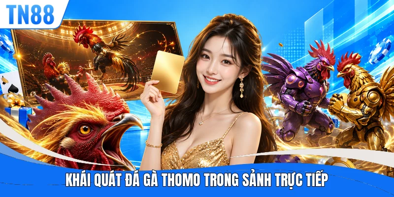 Khái quát đá gà thomo trong sảnh trực tiếp