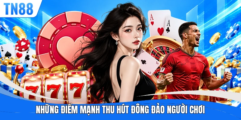 Những điểm mạnh thu hút đông đảo người chơi